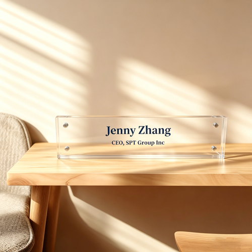 Custom Name Badges & Table Signs