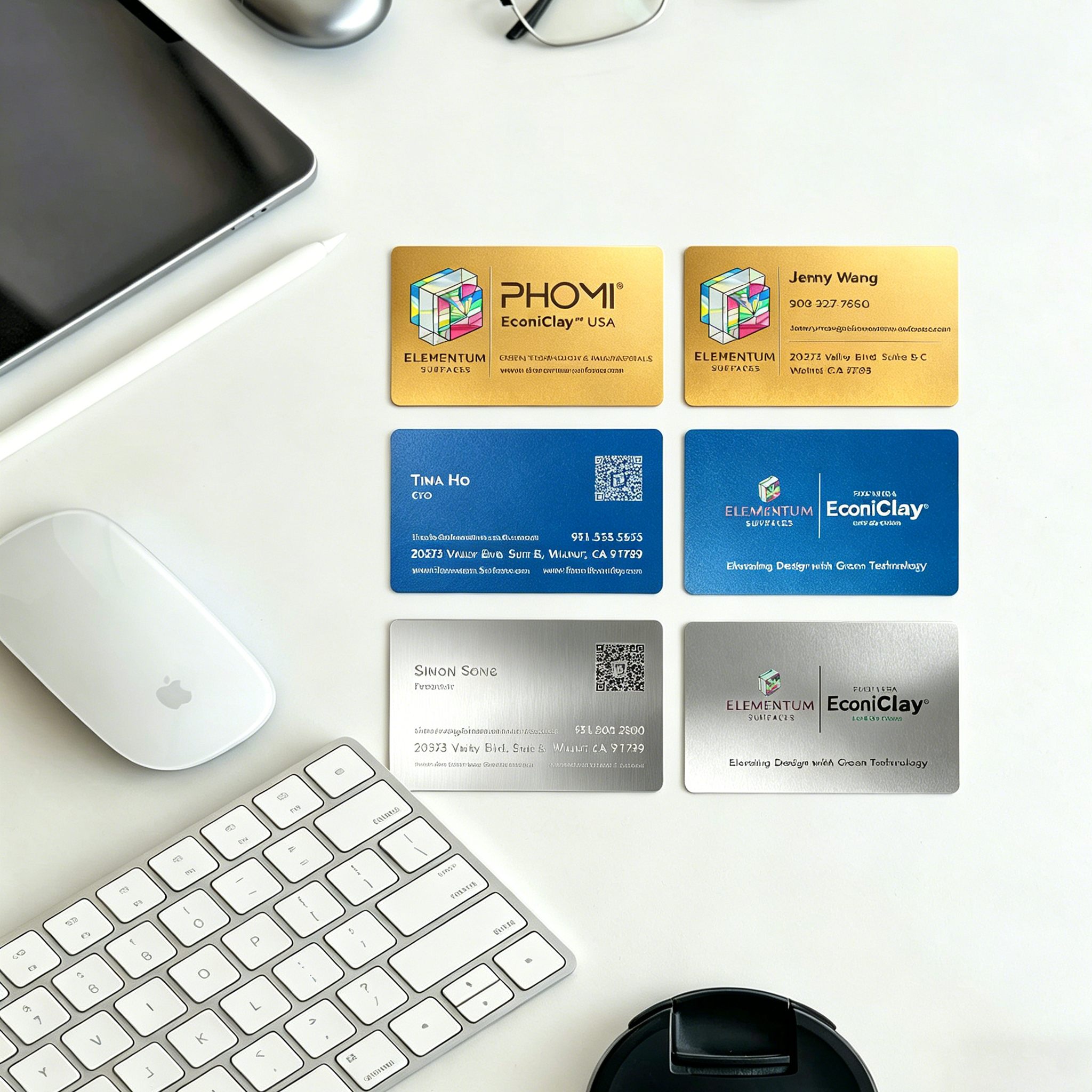 Custom NFC Metal Business Card