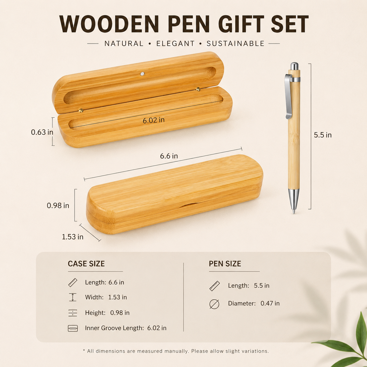 Custom Wooden Pen Gift Sets